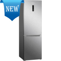 Davoline NCRF 390 GR-IX Fridge-freezer NoFrost Inox