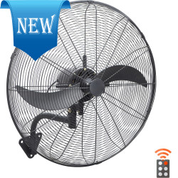 Telemax FW-50 / ER1 Professional Wall Fan 140W Diameter 50cm with Remote Control