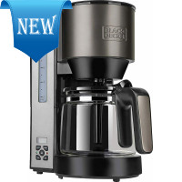 Black & Decker BXCO1000E filter coffee makers 1000W Grey