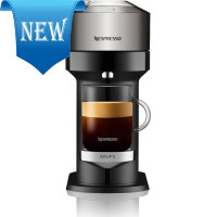Krups Next capsule coffee Vertuo Deluxe Chrome