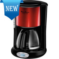 Moulinex Subito FG362D filter coffee makers 1000W Red/Black