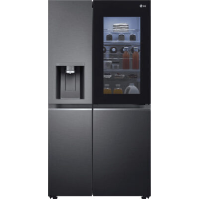 LG Ψυγείο Ντουλάπα 635lt Total NoFrost Υ179xΠ91.3xΒ73.5εκ. Μαύρο GSXV91MCAE