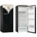 Gorenje Retro Μονόπορτο Ψυγείο 247lt Υ153xΠ60xΒ66εκ. Μαύρο OBRB615DBK