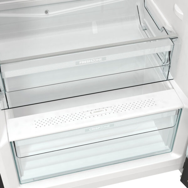 Gorenje Retro Μονόπορτο Ψυγείο 247lt Υ153xΠ60xΒ66εκ. Μαύρο OBRB615DBK