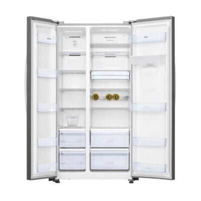 DeLonghi DSBSDX23E Ψυγείο Ντουλάπα 578lt Full No Frost Υ179.5xΠ91xΒ73.5cm Inox
