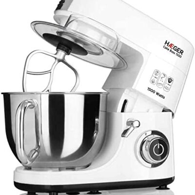 Haeger Cake Boss BL-15B.012A Κουζινομηχανή 1500W με Ανοξείδωτο Κάδο 6lt