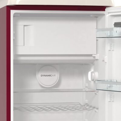 Gorenje Retro Μονόπορτο Ψυγείο 247lt Υ153xΠ60xΒ66εκ. RED OBRB615DBK