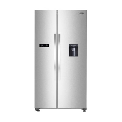 DeLonghi DSBSDX23E Ψυγείο Ντουλάπα 578lt Full No Frost Υ179.5xΠ91xΒ73.5cm Inox