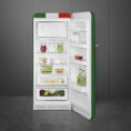 Smeg FAB28RDIT5 Tricolore Retro Μονόπορτο Ψυγείο 270lt Υ153xΠ60.1xΒ76.8cm Πολύχρωμο