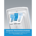 Πλυντήριο ρούχων Midea Top Loader MF10ET60B / 6 kg / A / 1200 rpm / BLDC Inverter Mortor / Λειτουργία ατμού / SoftOpener/XL Door Opener/Short 15 '& 45' / Πολλαπλές επιλογές θερμοκρασίας / AquaStop, Λευκό