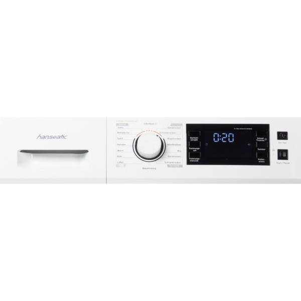 Στεγνωτήριο Συμπυκνωτή 7kg Hanseatic Hkt7bgt2 Λευκό