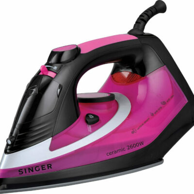 Singer Σίδερο Ατμού 2600W STI-1740 με Κεραμική Πλάκα και Συνεχόμενη Παροχή 35gr/min