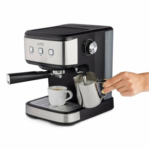 First Austria Μηχανή Espresso 850W Πίεσης 15bar Μαύρη FA-5476-2