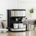 First Austria Μηχανή Espresso 850W Πίεσης 15bar Μαύρη FA-5476-2