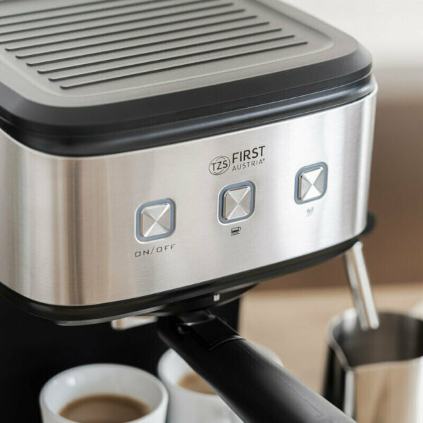 First Austria Μηχανή Espresso 850W Πίεσης 15bar Μαύρη FA-5476-2