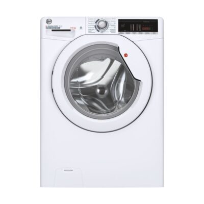 Hoover H3DO4755T2/1-48 Πλυντήριο-Στεγνωτήριο 7/5 kg, 1400 RPM, Κατηγορία συνδυασμένου κύκλου E, προηγμένο τηλεχειριστήριο και πρόσθετο περιεχόμενο (Wi-Fi + BLE), Λευκό, Π x Β x Υ (cm) 60x54x85