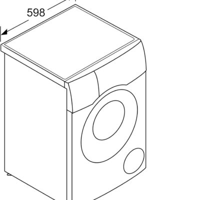 Siemens WD14U513 iQ700 Πλυντήριο Στεγνωτήριο Μπροστινό φορτίο με χωρητικότητα 10-6 kg, 1400 rpm, HomeConnect, smartFinish, autoDry, speedPack XL, Λευκό, 60 cm