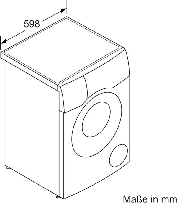 Siemens WD14U513 iQ700 Πλυντήριο Στεγνωτήριο Μπροστινό φορτίο με χωρητικότητα 10-6 kg, 1400 rpm, HomeConnect, smartFinish, autoDry, speedPack XL, Λευκό, 60 cm