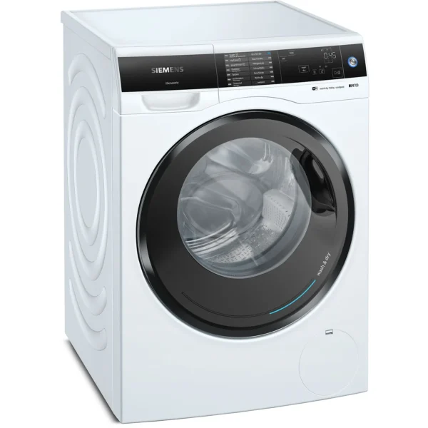 Siemens WD14U513 iQ700 Πλυντήριο Στεγνωτήριο Μπροστινό φορτίο με χωρητικότητα 10-6 kg, 1400 rpm, HomeConnect, smartFinish, autoDry, speedPack XL, Λευκό, 60 cm