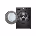 LG Πλυντήριο-στεγνωτήριο μαύρο (D/A, 11 kg / 6 kg, 1.360 rpm) με Steam & TurboWash® 360° | W4WR70E6YB