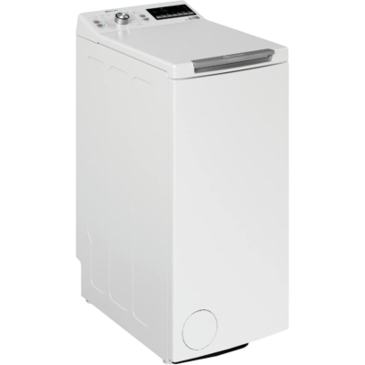 Πλυντήριο ρούχων Bauknecht WMT Pro Eco 6ZB Top-Loading / 6 kg / 1200 rpm / Πρόγραμμα κατά των λεκέδων / FreshFinish / Τεχνολογία ZEN / Καθυστερημένη εκκίνηση / Μαλακό άνοιγμα / Κοντό 30 ίντσες / 15° Πράσινο & Καθαρό