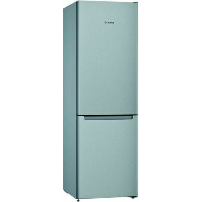 Bosch Ψυγειοκαταψύκτης 305lt NoFrost Υ186xΠ60xΒ66εκ. Inox KGN36ELEA
