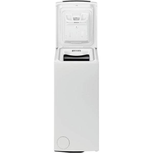 Πλυντήριο ρούχων Bauknecht WMT Pro Eco 6ZB Top-Loading / 6 kg / 1200 rpm / Πρόγραμμα κατά των λεκέδων / FreshFinish / Τεχνολογία ZEN / Καθυστερημένη εκκίνηση / Μαλακό άνοιγμα / Κοντό 30 ίντσες / 15° Πράσινο & Καθαρό