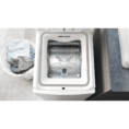 Πλυντήριο ρούχων Bauknecht WMT Pro Eco 6ZB Top-Loading / 6 kg / 1200 rpm / Πρόγραμμα κατά των λεκέδων / FreshFinish / Τεχνολογία ZEN / Καθυστερημένη εκκίνηση / Μαλακό άνοιγμα / Κοντό 30 ίντσες / 15° Πράσινο & Καθαρό