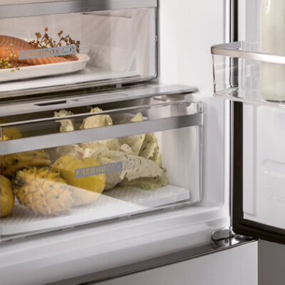 Whirlpool Ψυγειοκαταψύκτης 367lt Total NoFrost Υ202.7xΠ59.6xΒ67.8εκ. Λευκός W7X 92O W H