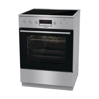 Korting Κουζίνα 71lt με Κεραμικές Εστίες Π60εκ. Inox