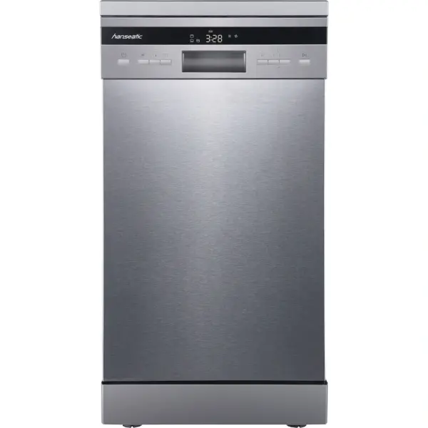 Πλυντήριο Πιάτων Hanseatic HG4585C10T7636EI 45cm Inox