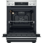Whirlpool Κουζίνα 83lt με Κεραμικές Εστίες Π60εκ. Inox