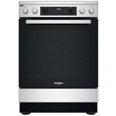 Whirlpool Κουζίνα 83lt με Κεραμικές Εστίες Π60εκ. Inox