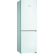 Bosch Ψυγειοκαταψύκτης 305lt Total NoFrost Υ186xΠ60xΒ66εκ. Λευκός KGN36NWEA