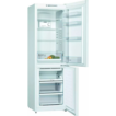 Bosch Ψυγειοκαταψύκτης 305lt Total NoFrost Υ186xΠ60xΒ66εκ. Λευκός KGN36NWEA