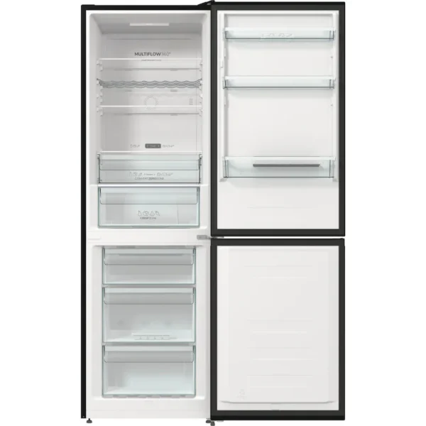 Gorenje Nk79c0dr Ψυγείο Καταψύκτης Nofrost Plus 326 L Μαύρο Υ.185xπ.60xβ.66