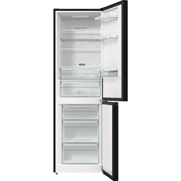 Gorenje Nk79c0dr Ψυγείο Καταψύκτης Nofrost Plus 326 L Μαύρο Υ.185xπ.60xβ.66