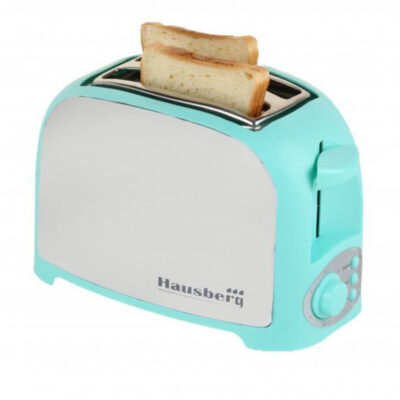 Φρυγανιέρα 2 Θέσεων Hausberg HB-190BL 750W (Μπλέ)