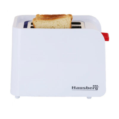 Φρυγανιέρα 2 Θέσεων Hausberg HB-195RS 750W (Κόκκινο)