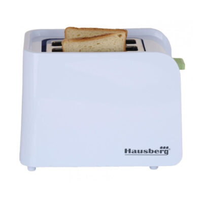 Φρυγανιέρα 2 Θέσεων Hausberg HB-195VR 750W (Πράσινο)