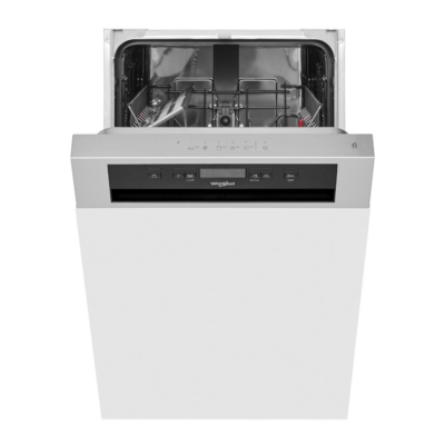 Πλυντήριο Πιάτων Πλήρως Εντοιχιζόμενο Whirlpool WSBC 3M17 X 45cm Inox