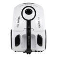 Telemax Valor 700 Ηλεκτρική Σκούπα 700W με Σακούλα 2lt Λευκή