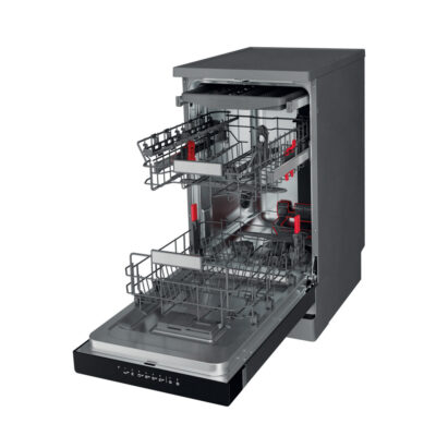 Πλυντήριο Πιάτων Whirlpool WSFO3O34PFX 45cm Inox