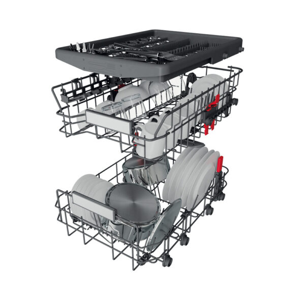 Πλυντήριο Πιάτων Whirlpool WSFO3O34PFX 45cm Inox