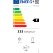 Davoline Ψυγείο Δίπορτο 334lt NoFrost Υ170xΠ60xΒ67εκ. Inox FTM 170 E IX