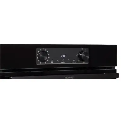 Εντοιχιζόμενος Φούρνος Gorenje BOS6737E13BGOT Με υδρόλυση και Air Fry 77lt Μαύρο