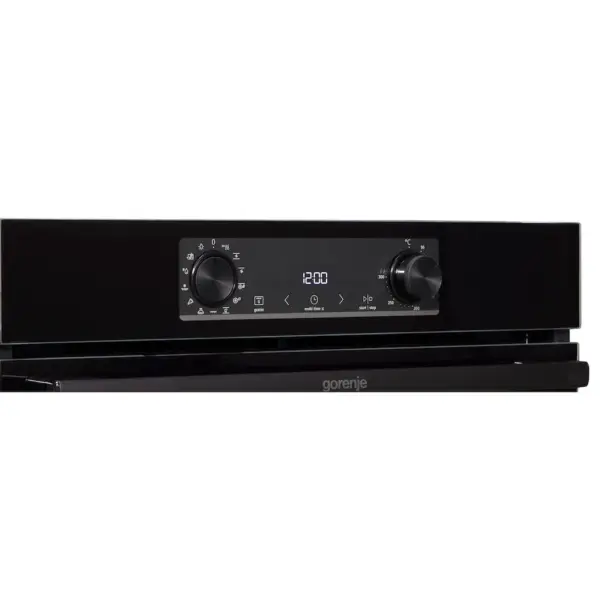 Εντοιχιζόμενος Φούρνος Gorenje BOS6737E13BGOT Με υδρόλυση και Air Fry 77lt Μαύρο