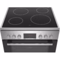 Κουζίνα Ελεύθερη Bosch HKR390050 Σειρά 4 με ηλεκτρικές εστίες Inox