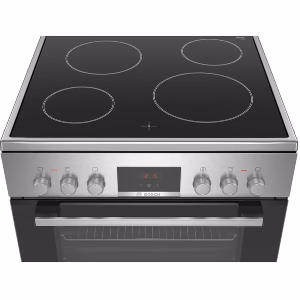 Κουζίνα Ελεύθερη Bosch HKR390050 Σειρά 4 με ηλεκτρικές εστίες Inox