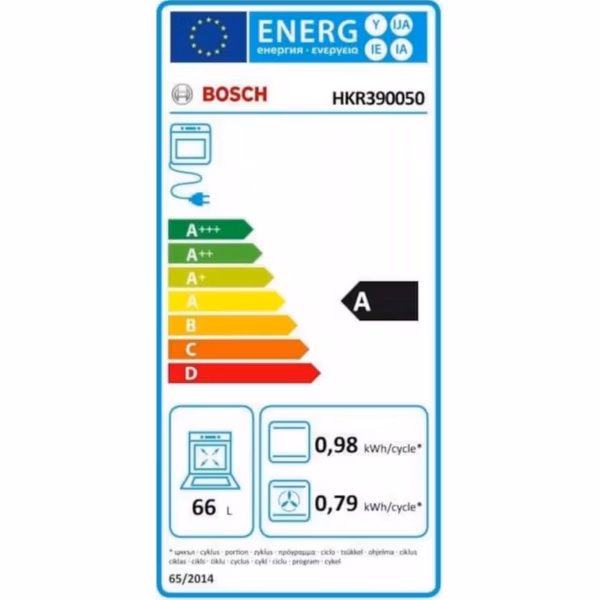 Κουζίνα Ελεύθερη Bosch HKR390050 Σειρά 4 με ηλεκτρικές εστίες Inox